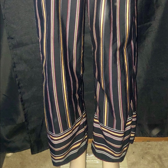 Mint of Blush Black Stripe Multicolored Jumpsuit - Picture 4 of 8